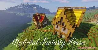 Medieval Fantasy Houses Map (26.2, 1.20.1) for Minecraft