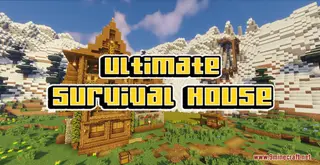 Ultimate Survival House Map (26.2, 1.20.1) for Minecraft