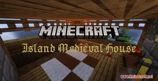 Island Medieval House Map (26.2, 1.20.1) for Minecraft