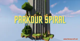 Parkour Spiral Map (26.2, 1.20.1) for Minecraft