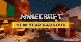 New Year Parkour Map (26.2, 1.20.1) for Minecraft