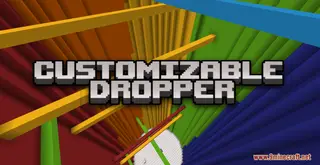 Customizable Dropper Map (26.2, 1.20.1) for Minecraft