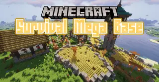 Survival Mega Base Map (26.2, 1.20.1) for Minecraft
