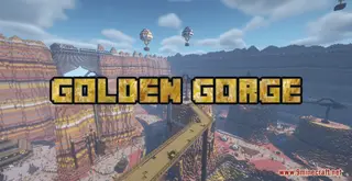 Golden Gorge Map (26.2, 1.20.1) for Minecraft