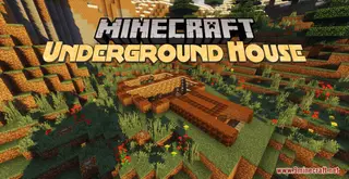 Underground House Map (26.2, 1.20.1) for Minecraft