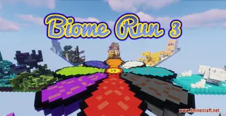 Biome Run 3 Map (26.2, 1.20.1) for Minecraft