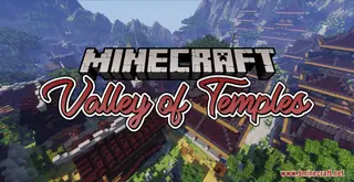 Valley of Temples Map (26.2, 1.20.1) for Minecraft