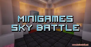Minigames: Sky Battle Map (26.2, 1.20.1) for Minecraft