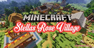 Stella's Rose Village Map (26.2, 1.20.1) for Minecraft