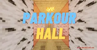 Parkour Hall Map (26.2, 1.20.1) for Minecraft