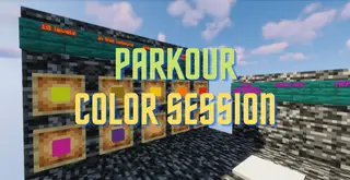 Parkour Color Session Map (26.2, 1.20.1) for Minecraft