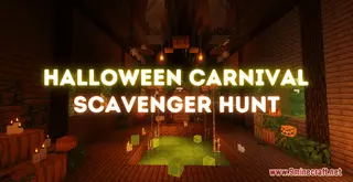 Halloween Carnival Scavenger Hunt Map (26.2, 1.20.1) for Minecraft