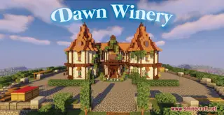 Dawn Winery Map (26.2, 1.20.1) for Minecraft