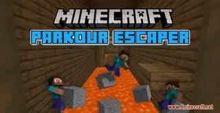Parkour Escaper Map (26.2, 1.20.1) for Minecraft