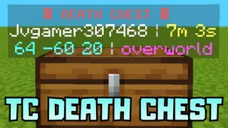 TC Death Chest Addon (26.x, 1.21) – MCPE/Bedrock