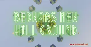 BedWars New Hill Ground Map (26.2, 1.20.1) for Minecraft