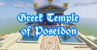 Greek Temple of Poseidon Map (26.2, 1.20.1) for Minecraft