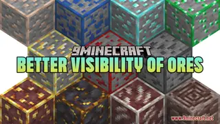 Better Visibility Of Ores Resource Pack (26.2, 1.20.1) – Texture Pack