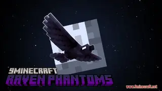 Raven Phantoms Resource Pack (1.21.1, 1.20.1) – Texture Pack