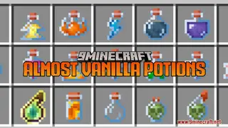 Almost Vanilla Potions Resource Pack (26.2, 1.21.11) – Texture Pack