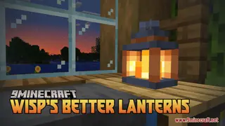 Wisp's Better Lanterns Resource Pack (1.21.1, 1.20.1) – Texture Pack