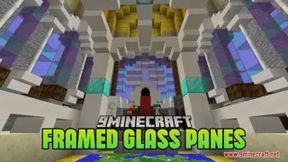 Framed Glass Panes Resource Pack (1.21.1, 1.20.1) – Texture Pack