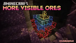 More Visible Ores Resource Pack (1.21.1, 1.20.1) – Texture Pack