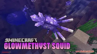 Glowmethyst Squid Resource Pack (1.21.1, 1.20.1) – Texture Pack