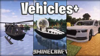 Vehicles Plus Resource Pack (1.21.1, 1.20.1) – Texture Pack