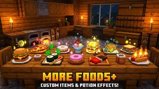 More Foods Plus Addon (26.x, 1.21) – MCPE/Bedrock
