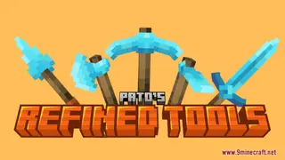 Refined Tools Resource Pack (26.2, 1.20.1) – Thick, Sculpted 3D Vanilla Gear