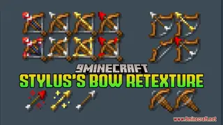 Stylus's Bow Retexture Resource Pack (1.21.1, 1.20.1) – Texture Pack