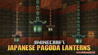 Japanese Pagoda Lanterns Resource Pack (1.21.1, 1.20.1) – Texture Pack