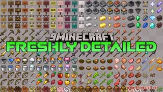 Freshly Detailed Resource Pack (1.21.1, 1.20.1) – Texture Pack