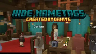 Hide Nametags Addon (26.x, 1.21) – MCPE/Bedrock