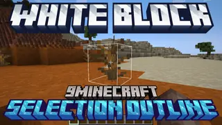 White Block Selection Outline Resource Pack (26.2, 1.20.1) – Texture Pack