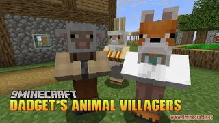 Dadget's Animal Villagers Resource Pack (1.21.1, 1.20.1) – Texture Pack