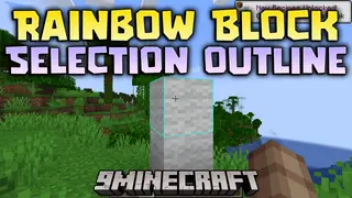 Rainbow Block Selection Outline Resource Pack (26.2, 1.20.1) – Texture Pack