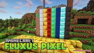 Fluxus Pixel Resource Pack (1.21.1, 1.20.1) – Texture Pack