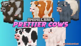 Prettier Cows Resource Pack (1.21.1, 1.20.1) – Texture Pack