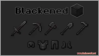 Blackened Netherite Resource Pack (1.21.1, 1.20.1) – Texture Pack
