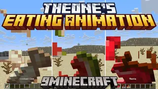 Theone's Eating Animation Resource Pack (1.21.1, 1.20.1) – Texture Pack