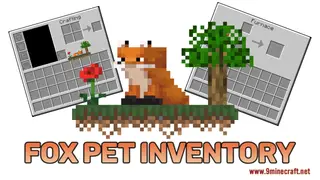 Fox Pet Inventory Resource Pack (1.21.1, 1.20.1) – Texture Pack
