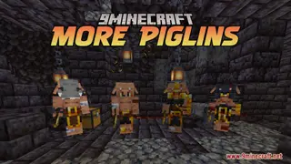 More Piglins Resource Pack (1.21.1, 1.20.1) – Texture Pack