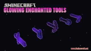 Glowing Enchanted Tools Resource Pack (1.21.1, 1.20.1) – Texture Pack