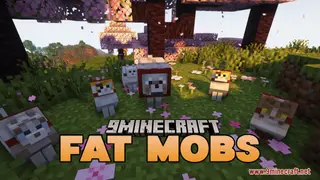 Fat Mobs Resource Pack (1.21.1, 1.20.1) – Texture Pack