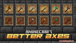 Better Axes Resource Pack (1.21.1, 1.20.1) – Texture Pack