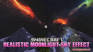 Realistic Moonlight Sky Effect Resource Pack (1.21.1, 1.20.1) – Texture Pack
