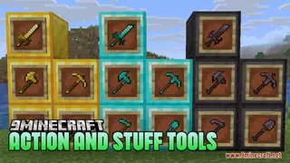 Action And Stuff Tools Resource Pack (1.21.1, 1.20.1) – Texture Pack