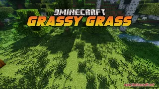 Grassy Grass Resource Pack (1.21.1, 1.20.1) – Texture Pack